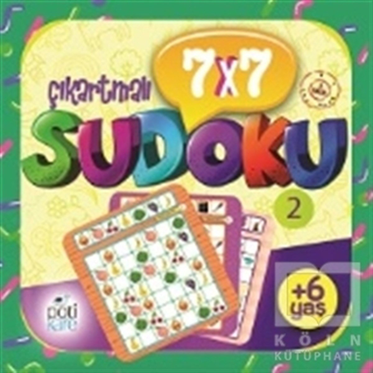 KolektifÇıkartmalı Kitaplar7x7 Sudoku 2