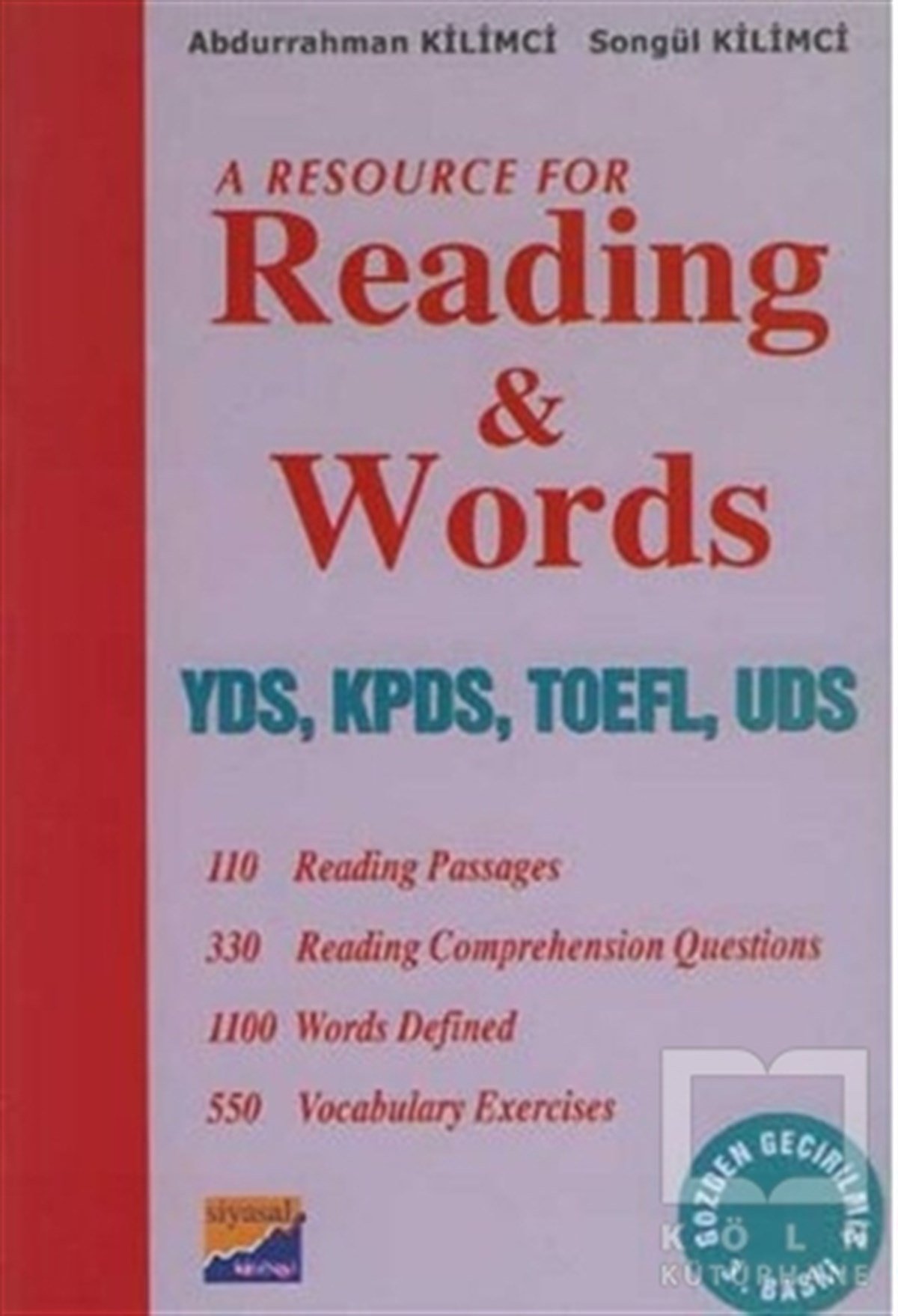 A Resource For Reading and Words YDS, KPDS, TOEFL, UDS
