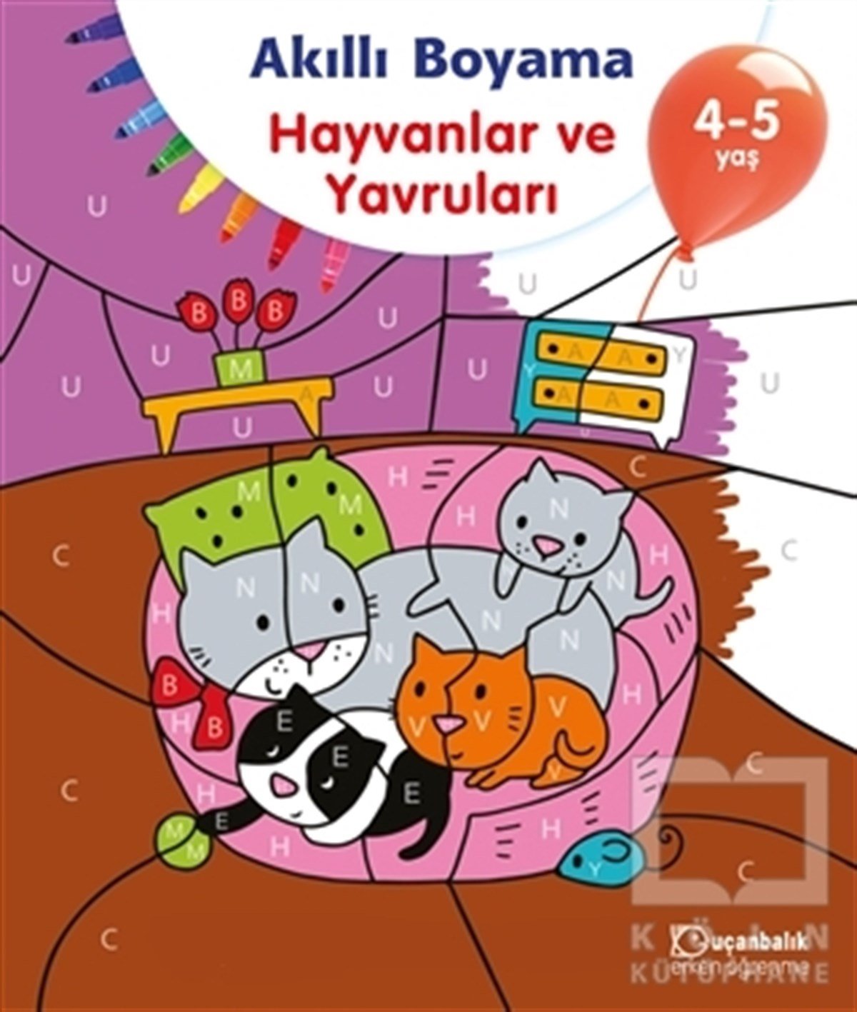 KolektifBoyama KitaplarıAkıllı Boyama - Hayvanlar ve Yavruları