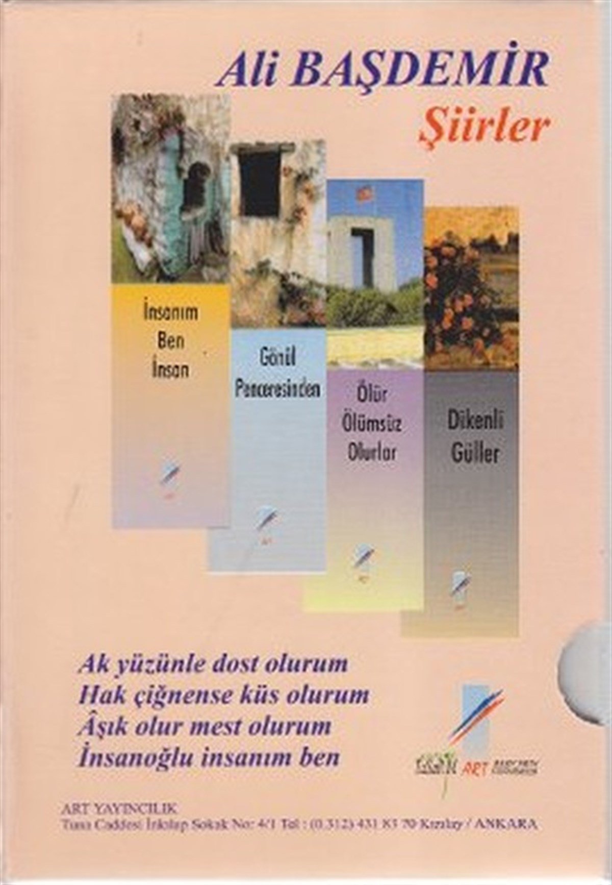 Ali BaşdemirTürk ŞiiriAli Başdemir Şiirler (4 Kitap Takım)