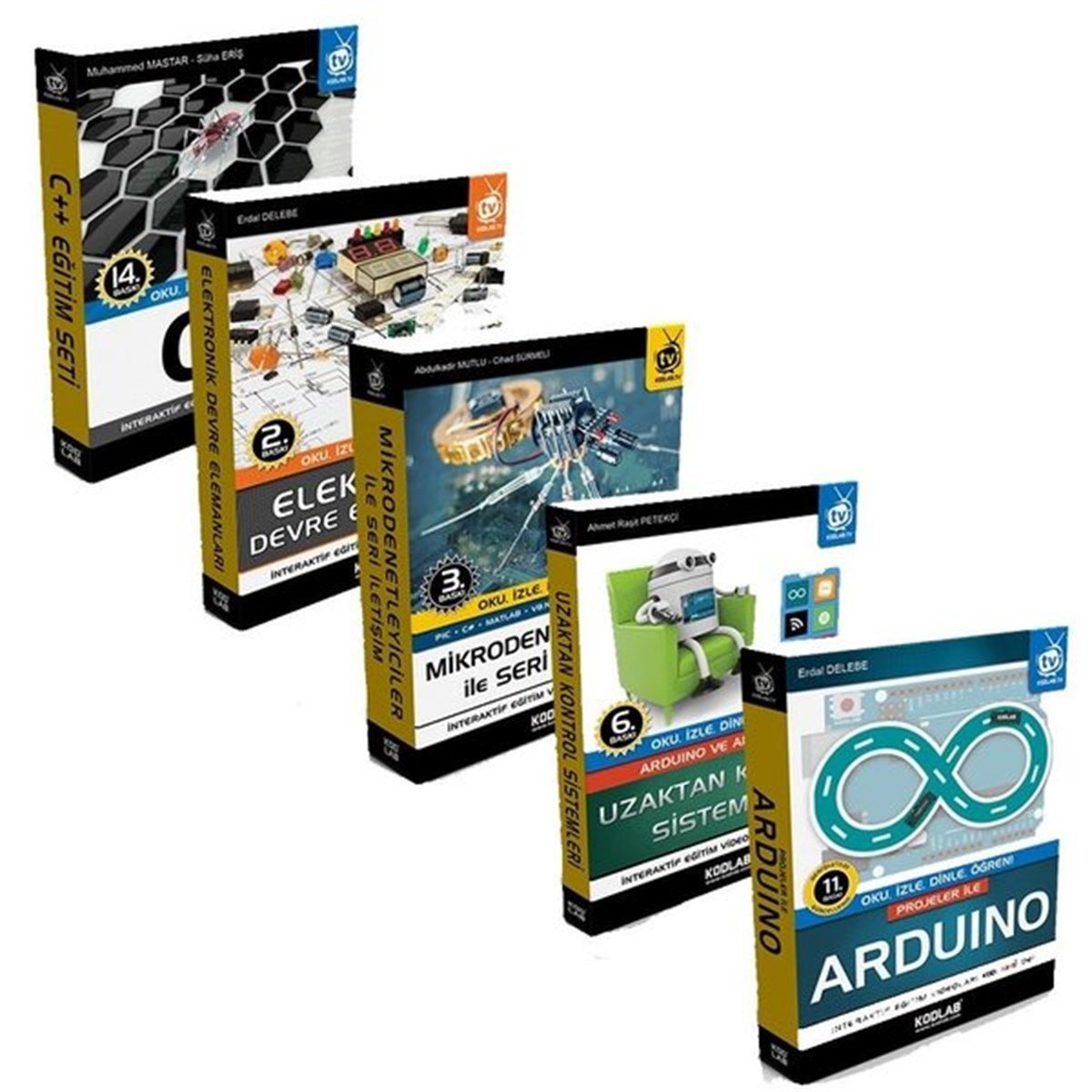 KomisyonBilgisayar KitaplarıArduino Eğitim Seti 3-5 Kitap Takım