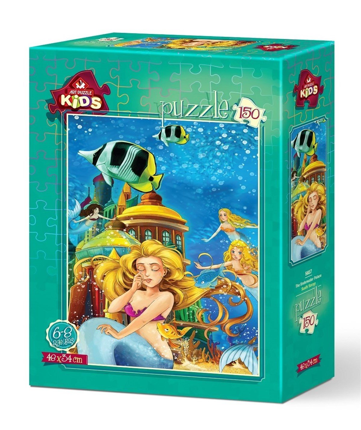 Art Puzzle Sualtı Sarayı 150 Parça Yapboz