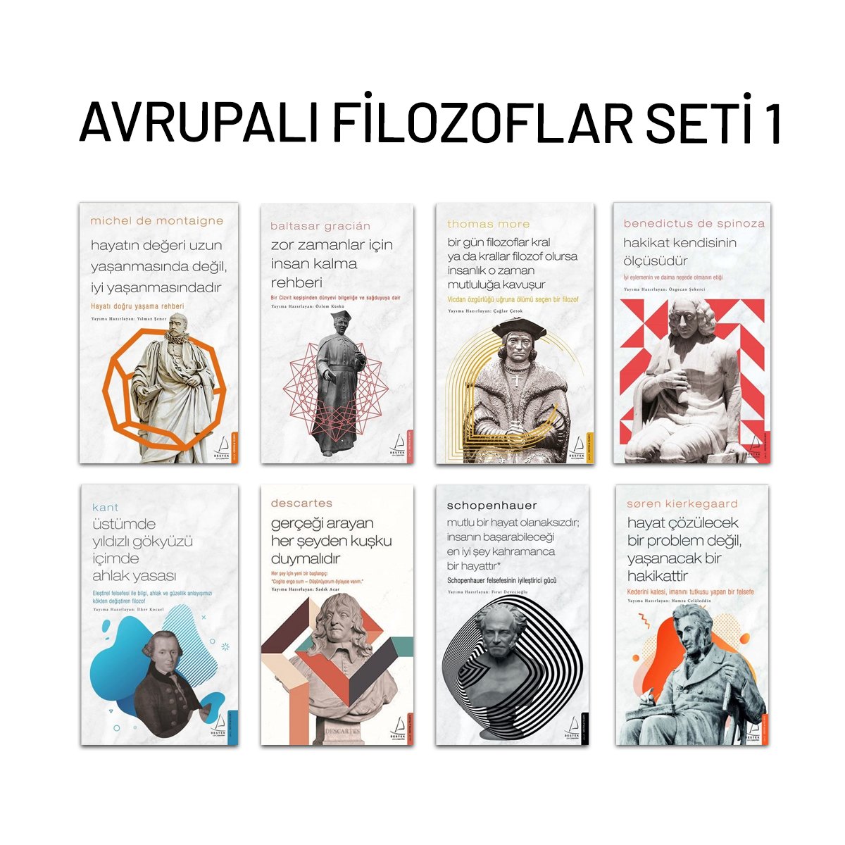 KolektifSetlerAvrupalı Filozoflar Seti 1