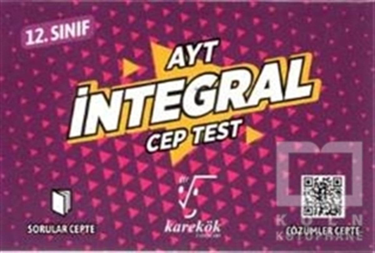 KolektifSınavlara Hazırlık KitaplarıAYT 12. Sınıf İntegral Cep Test