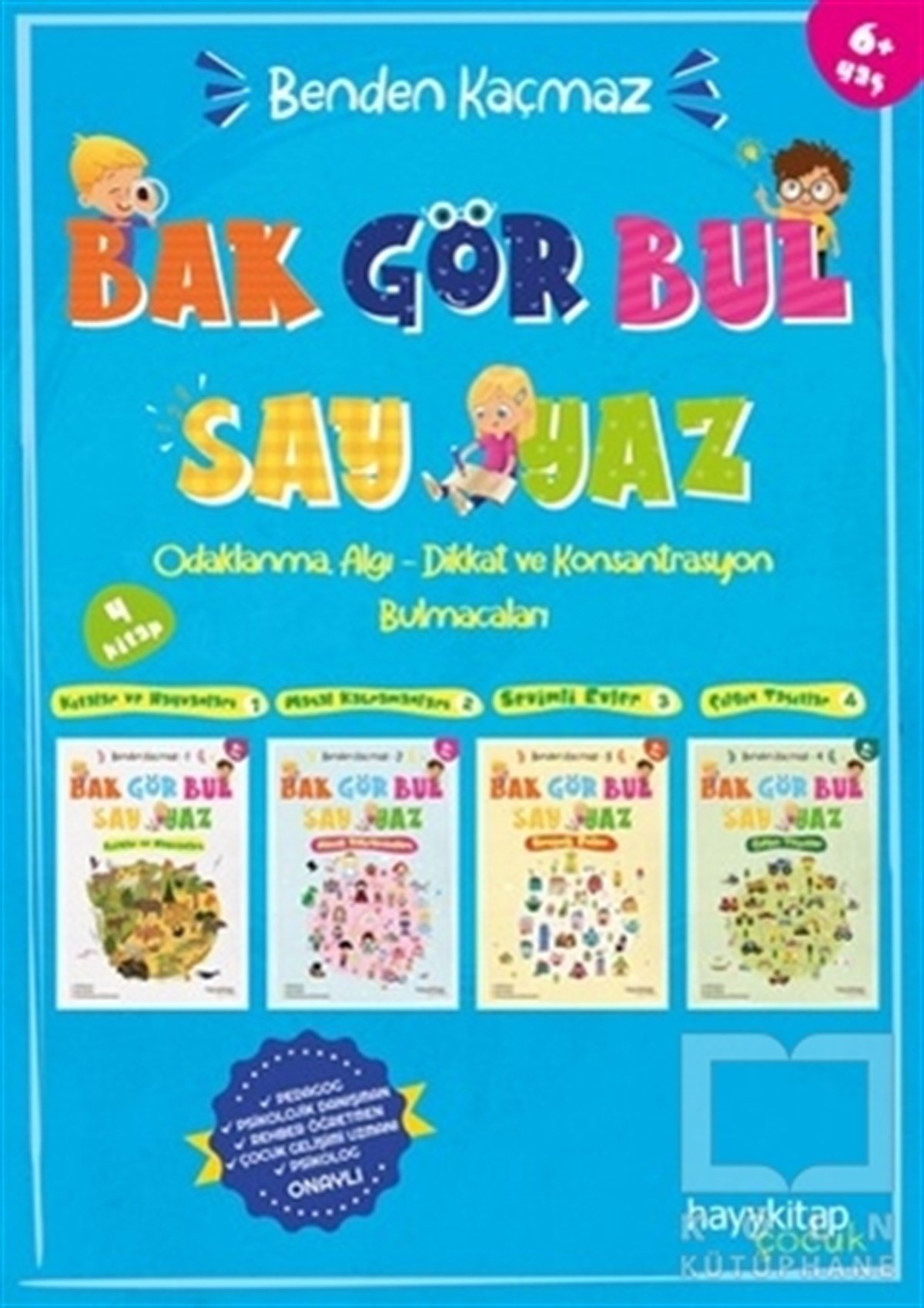 Canan ÖztürkEtkinlik KitaplarıBenden Kaçmaz Set (4 Kitap Takım)