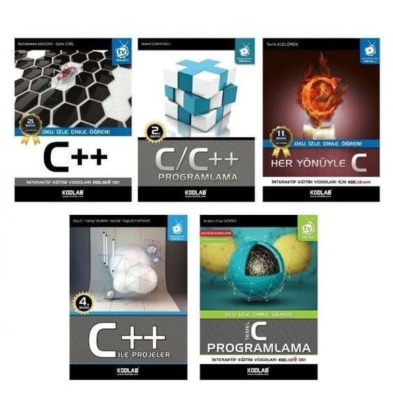 KolektifProgramlamaC-C Programlama Seti 2-5 Kitap Takım