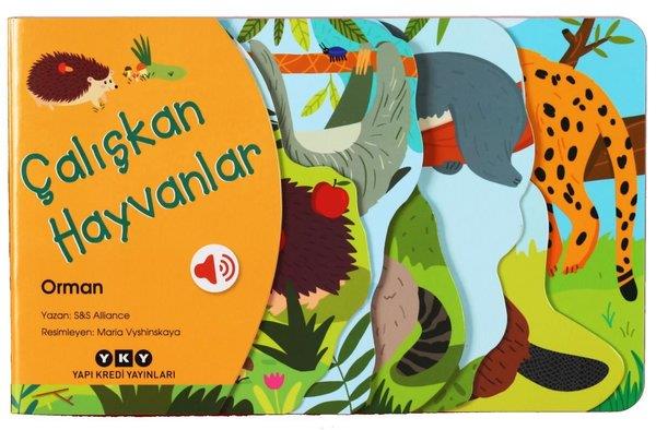S&S AllianceSesli Görüntülü Çocuk KitaplariÇalışkan Hayvanlar - Orman