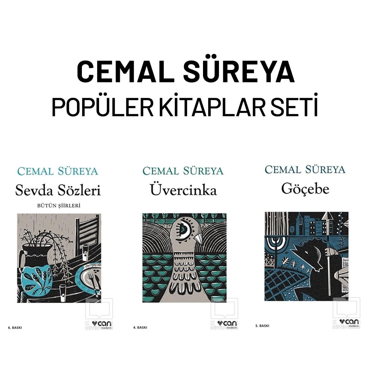 Cemal SüreyaTarihi RomanlarCemal Süreya Popüler Kitaplar Seti