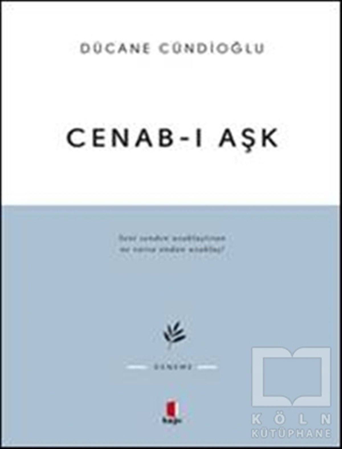 Dücane CündioğluAraştırma-İncelemeCenab-ı Aşk