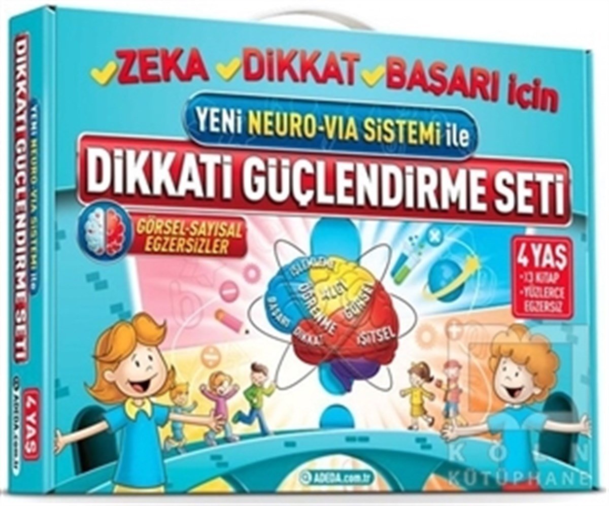 Osman AbalıZeka GelişimiDikkat Güçlendirme Seti Neuro-Via Sistemi (4 Yaş)