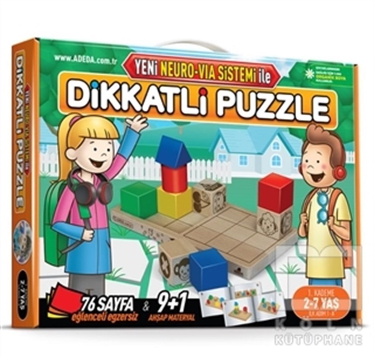 Osman AbalıIntelligenzentwicklungsbücherDikkatli Puzzle İlk Adım (2-7 Yaş)
