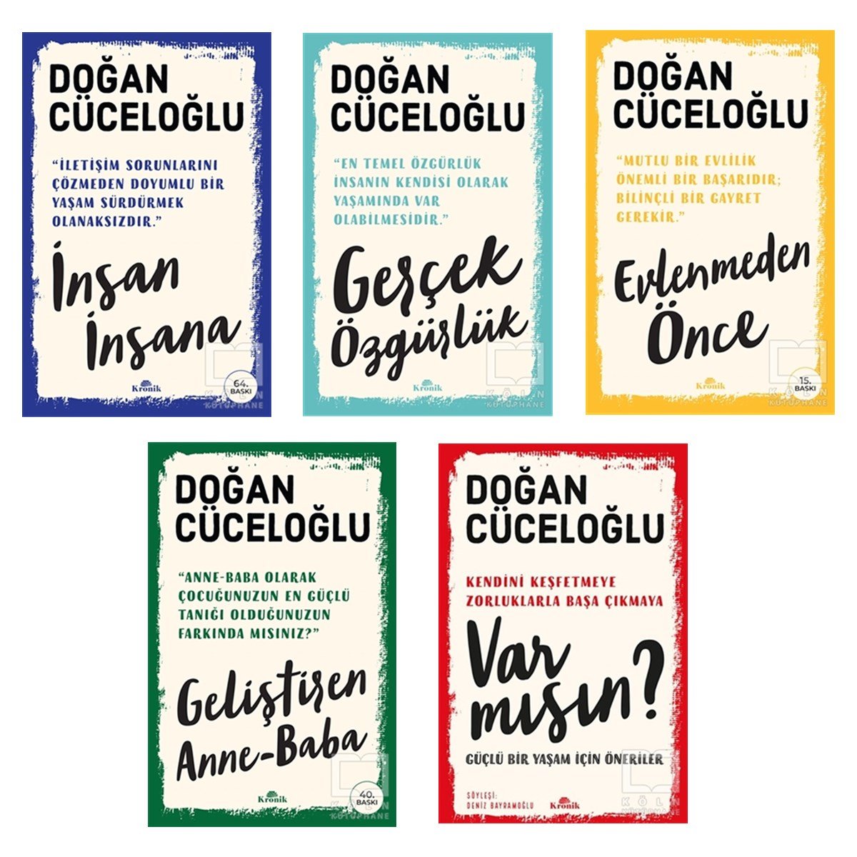 Doğan CüceloğluSetlerDoğan Cüceloğlu Kitap Seti