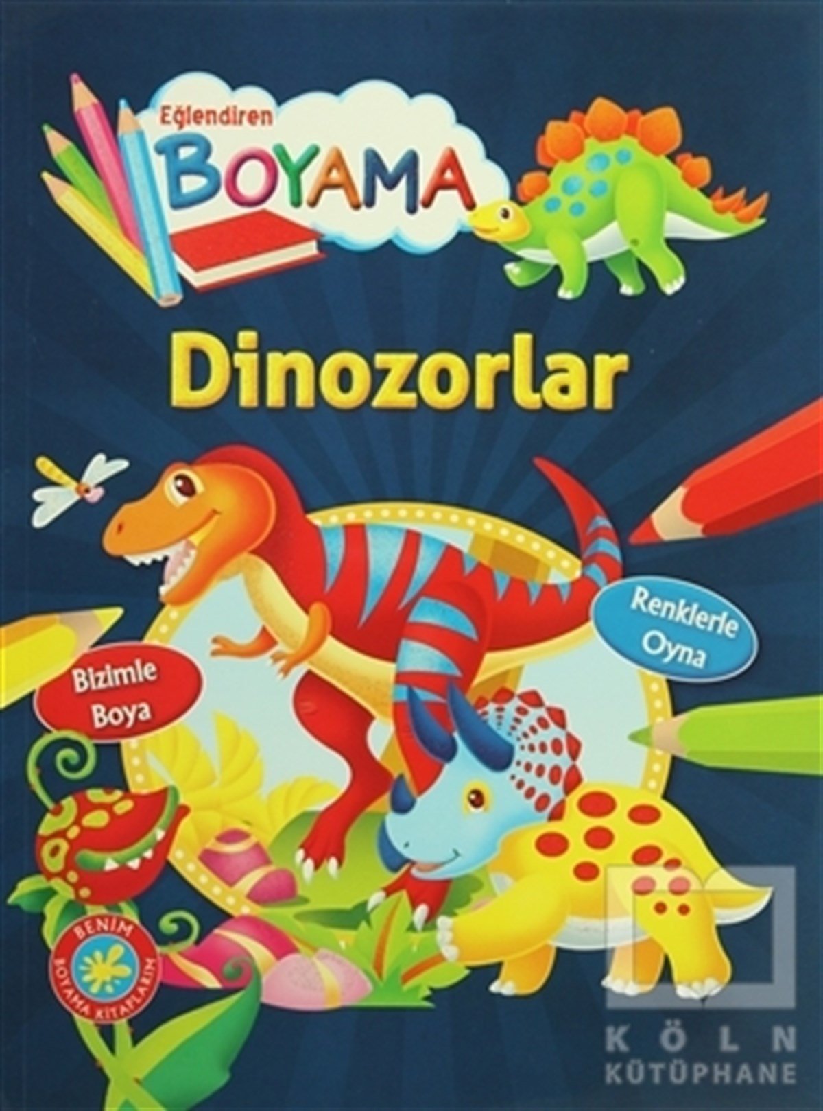 KolektifBoyama KitaplarıEğlendiren Boyama - Dinozorlar