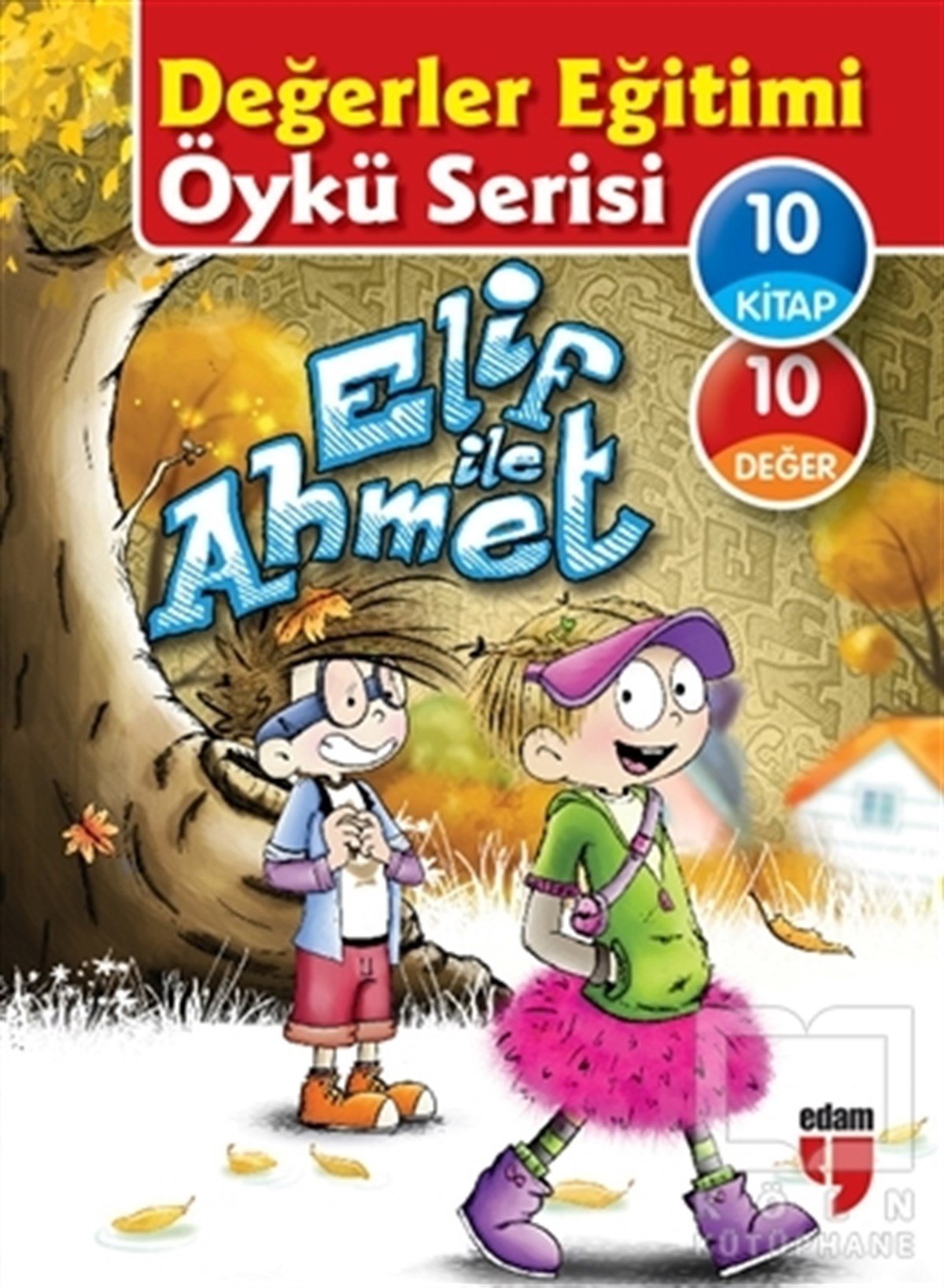 Elif AkardaşRoman-ÖyküElif ile Ahmet - Değerler Eğitimi Öykü Serisi (10 Kitap Set)