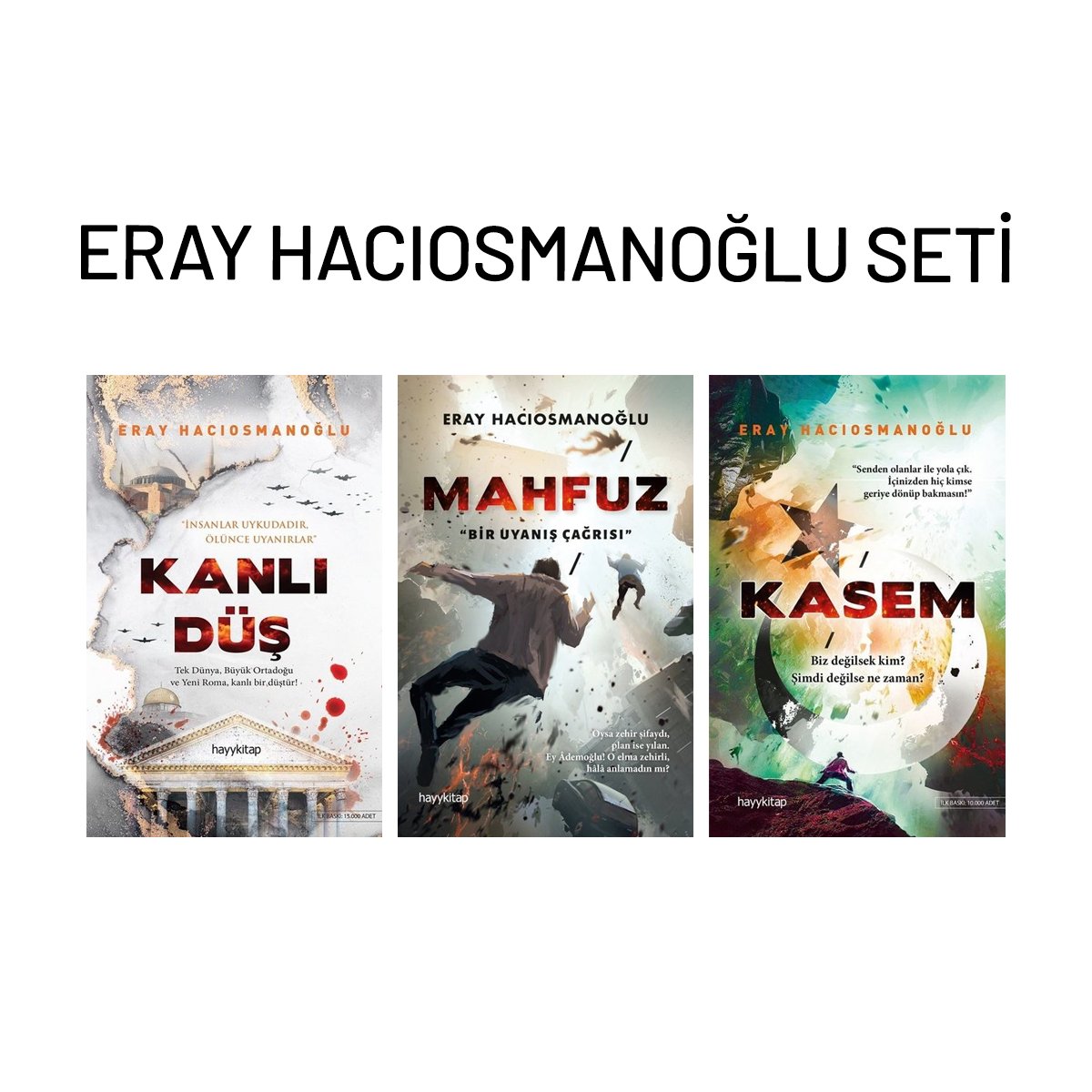 Eray HacıosmanoğluAraştırma & İnceleme ve Referans KitaplarıEray Hacıosmanoğlu Seti