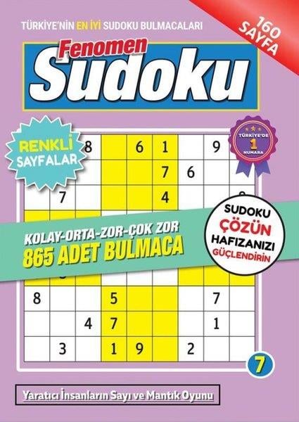 Bertan KodamanoğluBilmece & Bulmaca KitaplarıFenomen Sudoku - 7