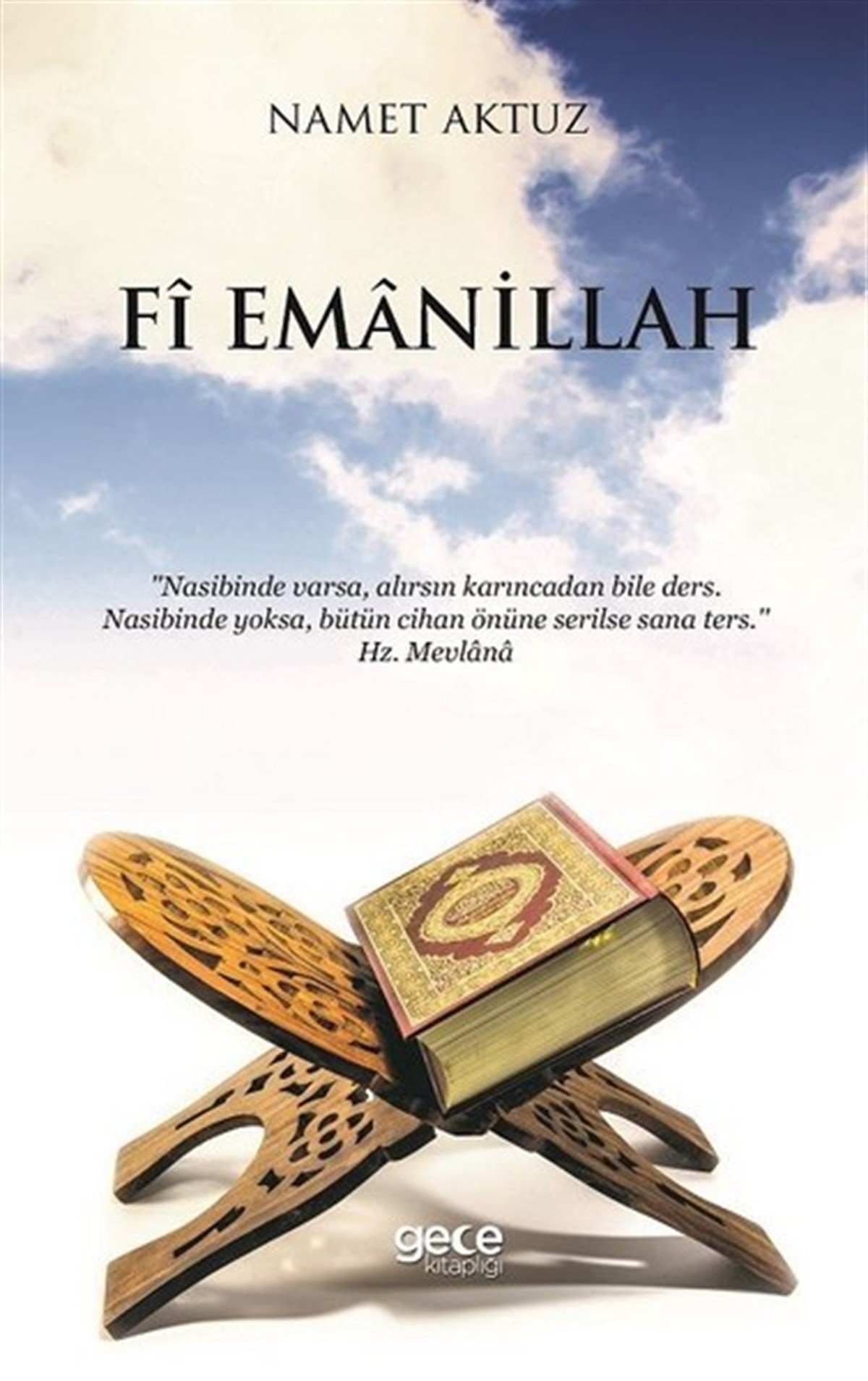 Namet AktuzTasavvuf KitaplarıFi Emanillah
