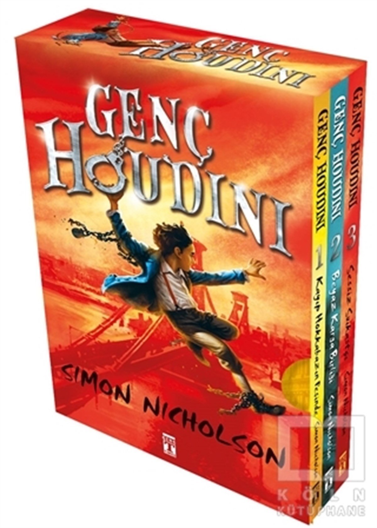 Simon NicholsonRoman-ÖyküGenç Houdini Seti (3 Kitap)
