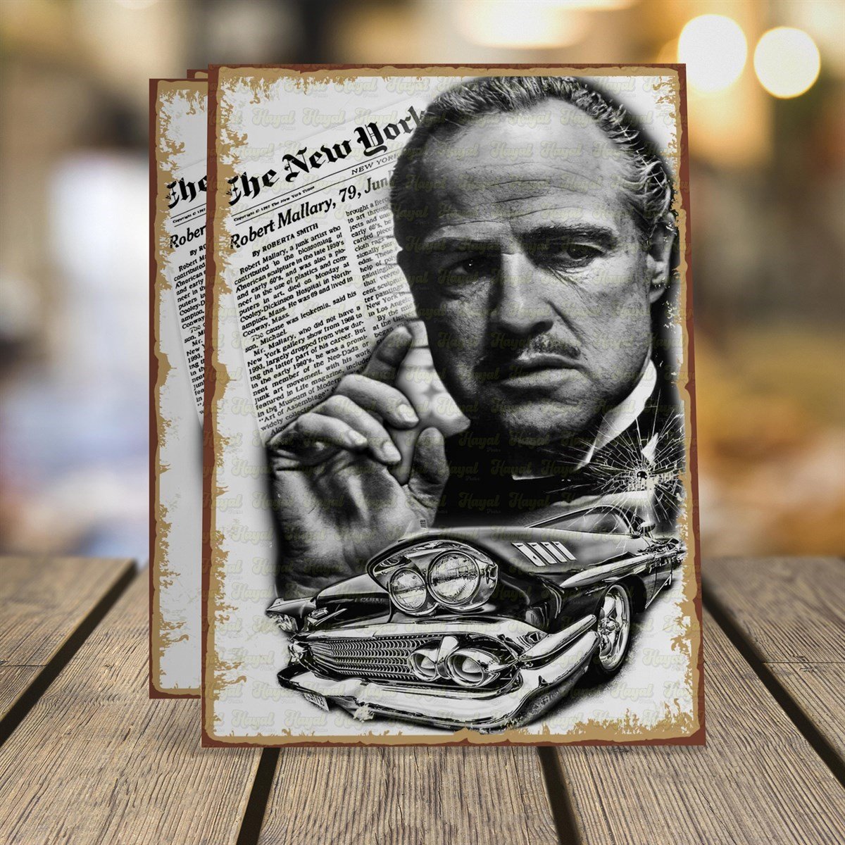 GodFather Ahşap Retro