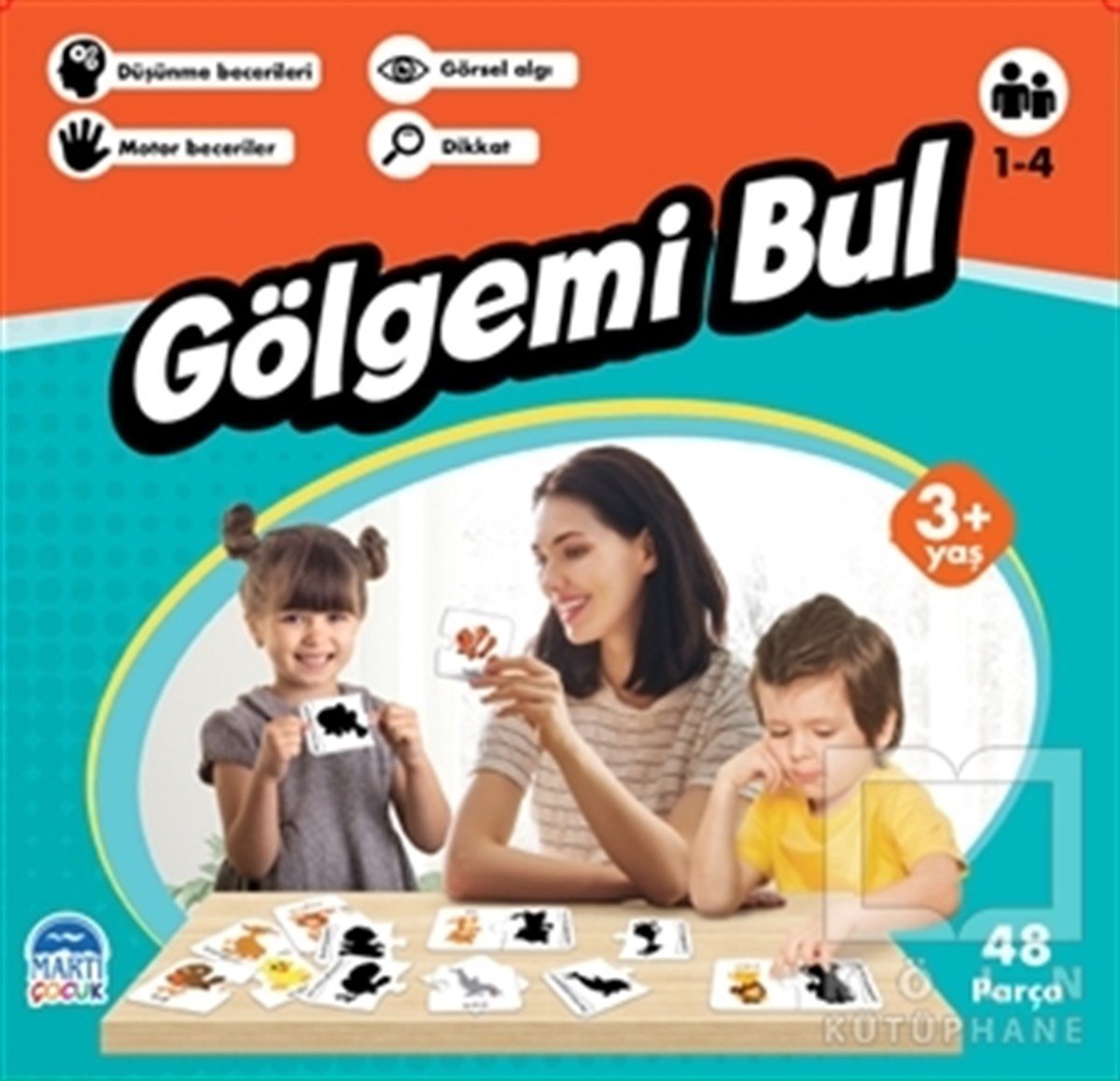 KolektifYapbozlu KitaplarGölgemi Bul - Eğitici Yapboz