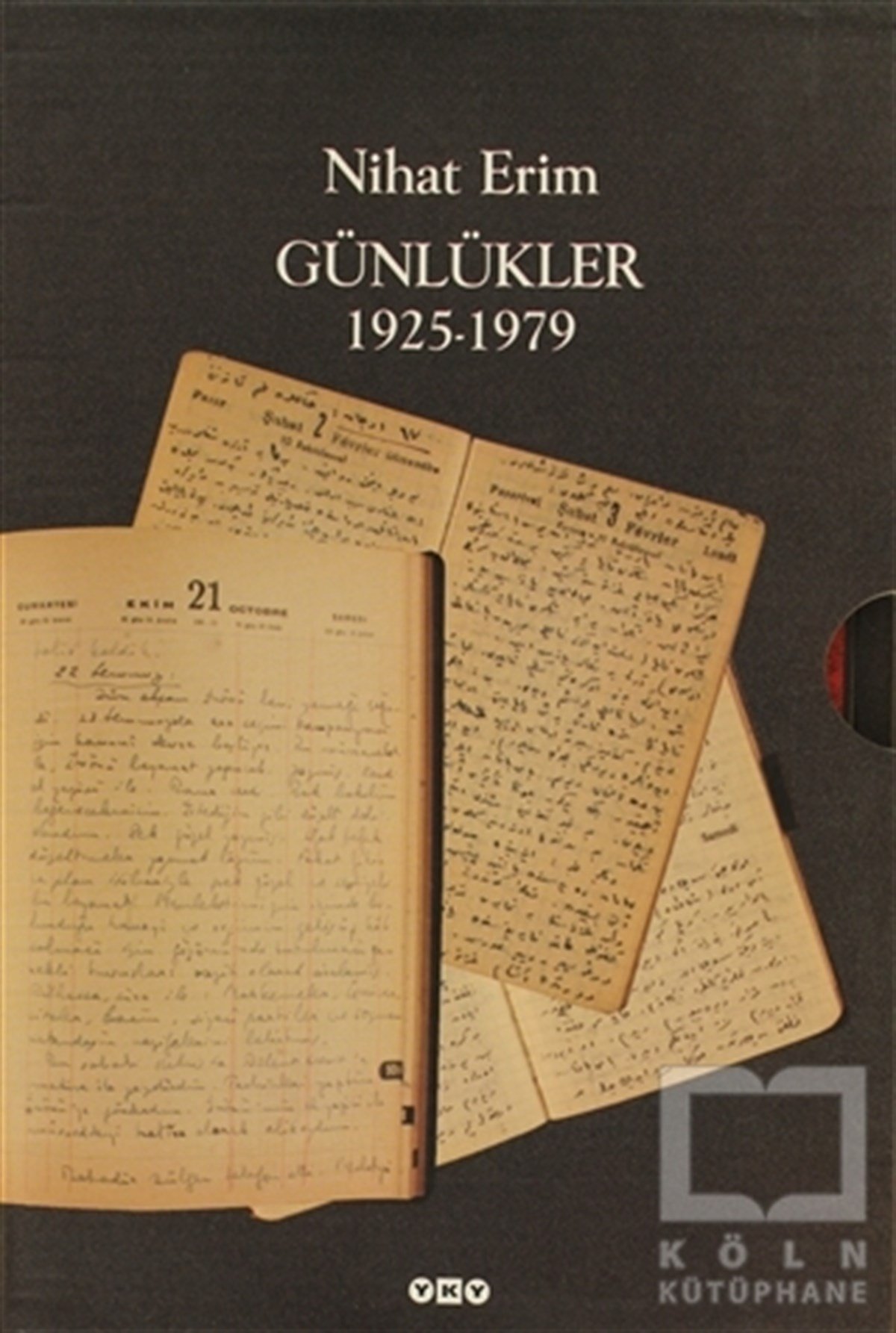 Nihat ErimYakın Tarih KitaplarıGünlükler 1925-1979 (2 Cilt)