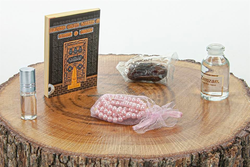 Hac ve Umre Hediyelik Seti - Pembe