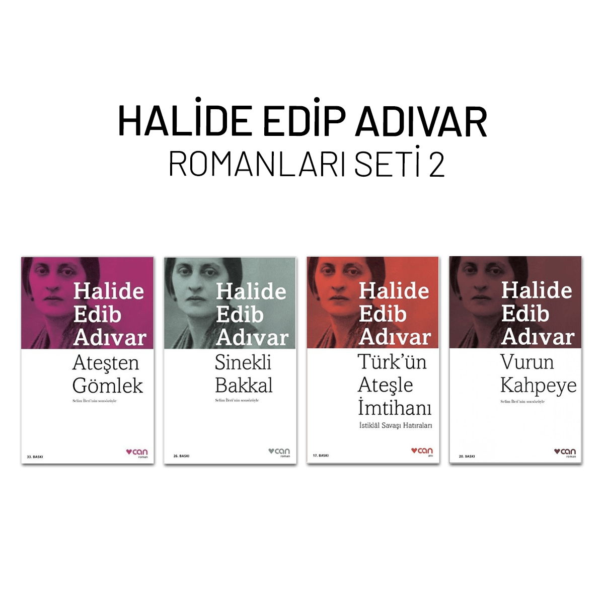 Halide Edip Adıvar SetlerHalide Edip Adıvar Romanları Seti 2