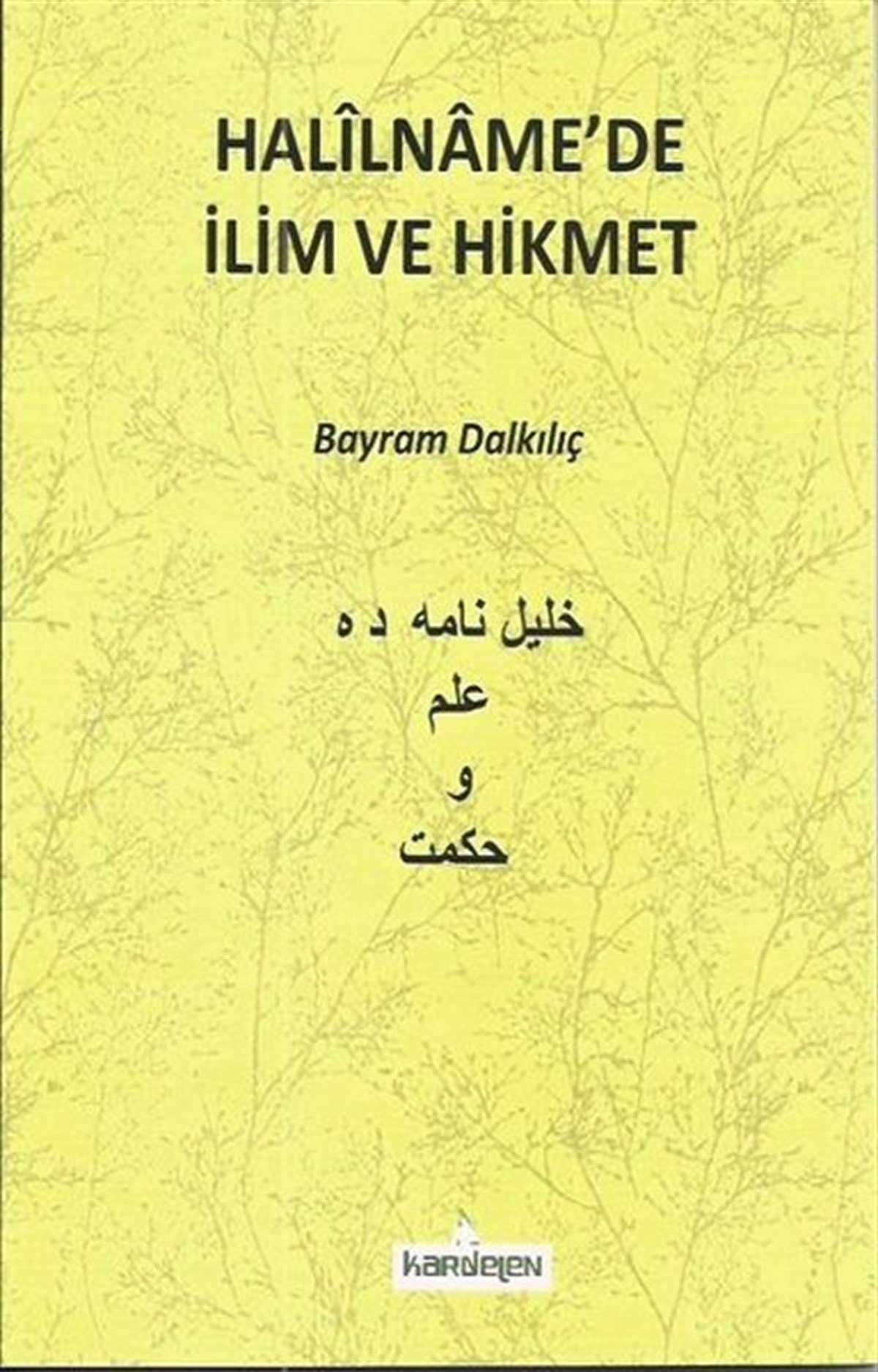 Bayram DalkılıçAndereHalilname'de İlim ve Hikmet