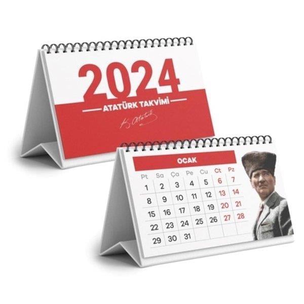 Halk Kitabevi2024 Ajanda ve TakvimlerHalk-2024 Masa Takvimi 8 Yaprak
