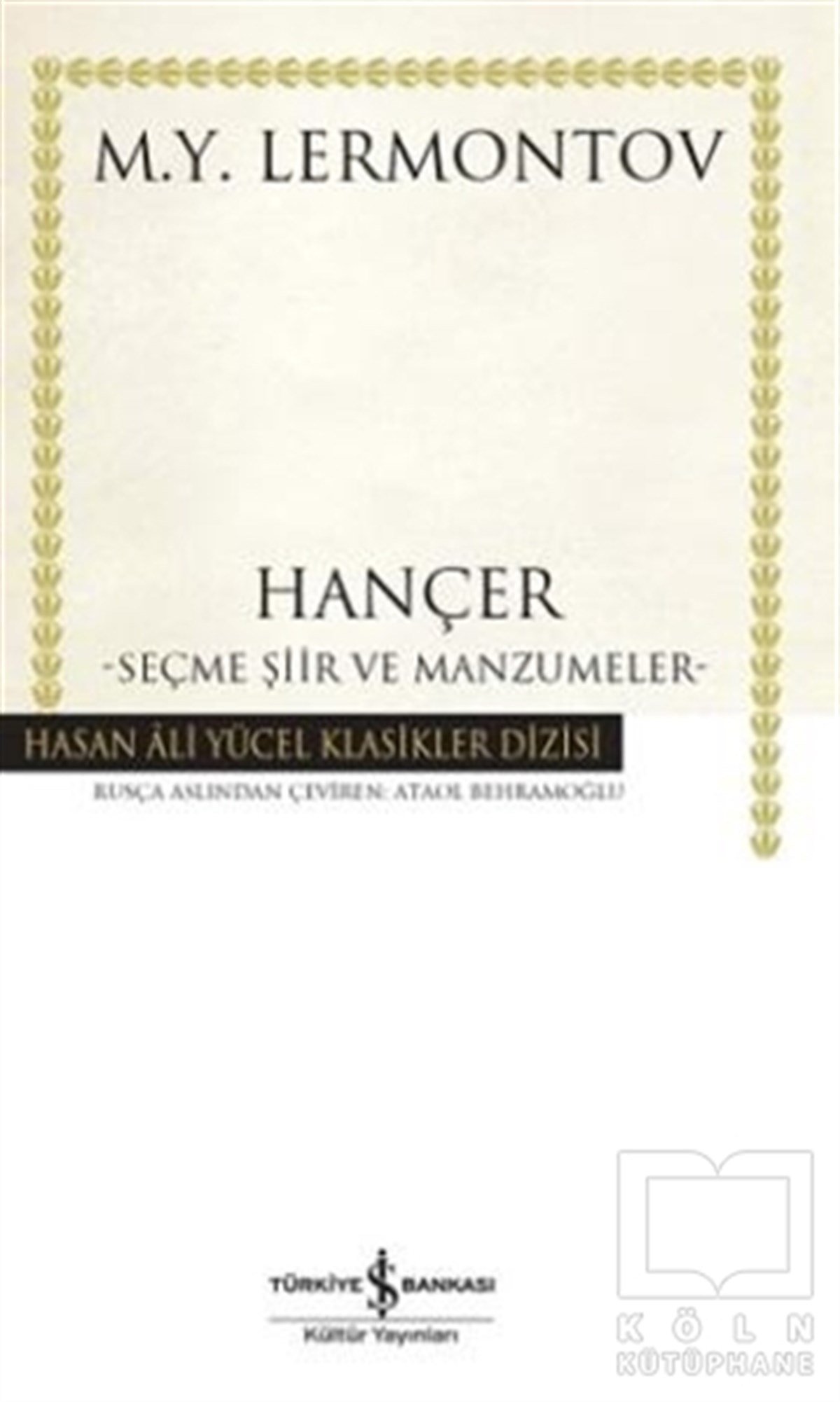 Mihail Yuryeviç LermontovKlasiklerHançer