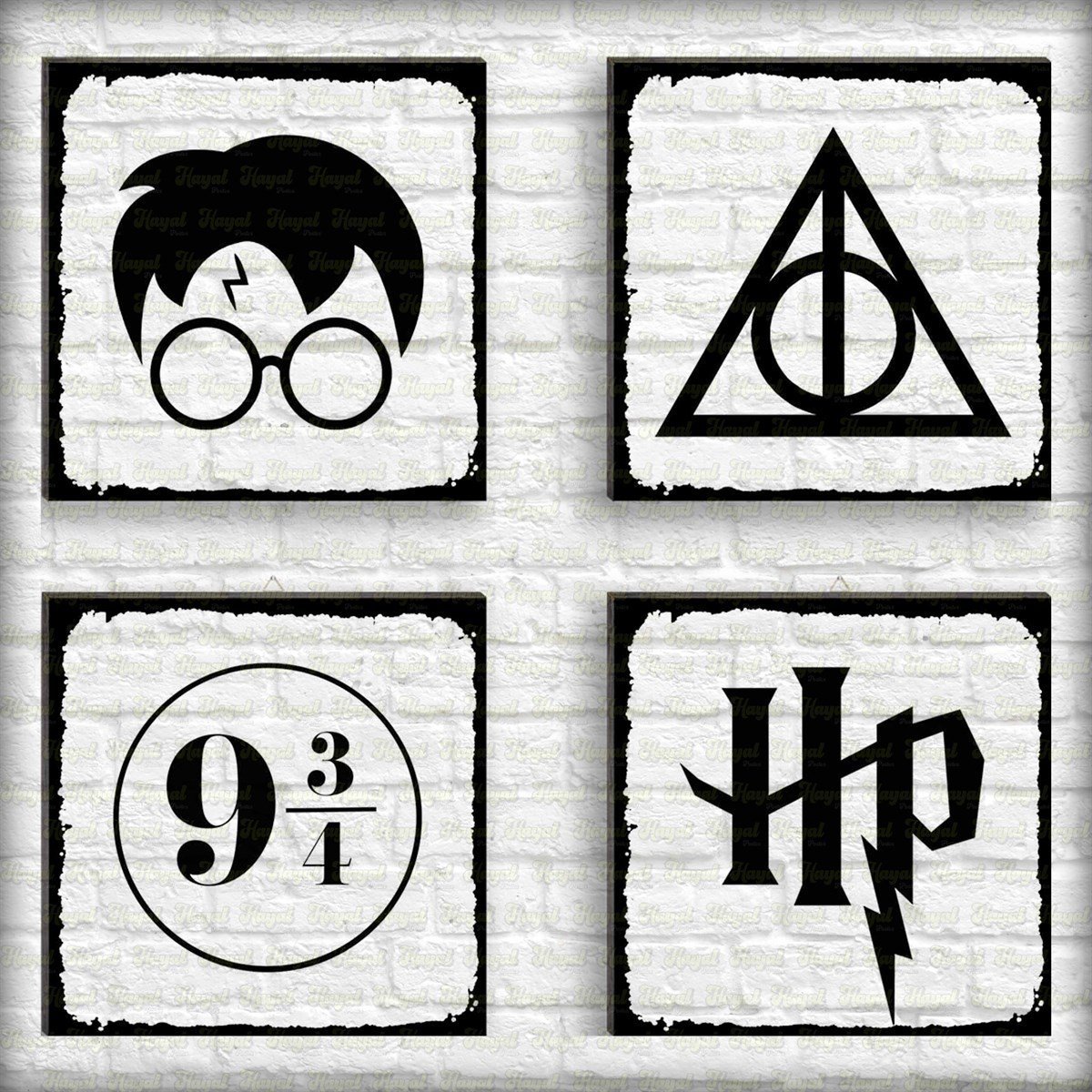 Harry Potter 4'lü Set