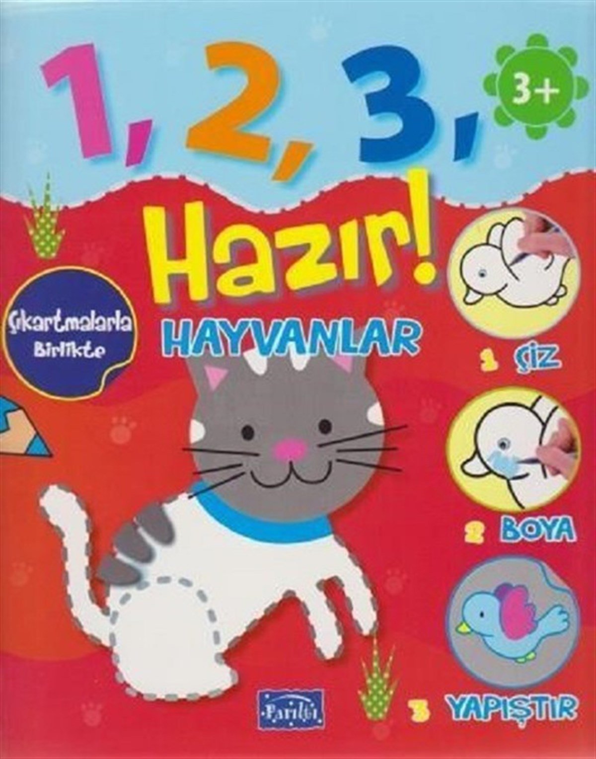KolektifEgitim Etkinlik KitaplariHayvanlar +3 Yaş-Hazır!