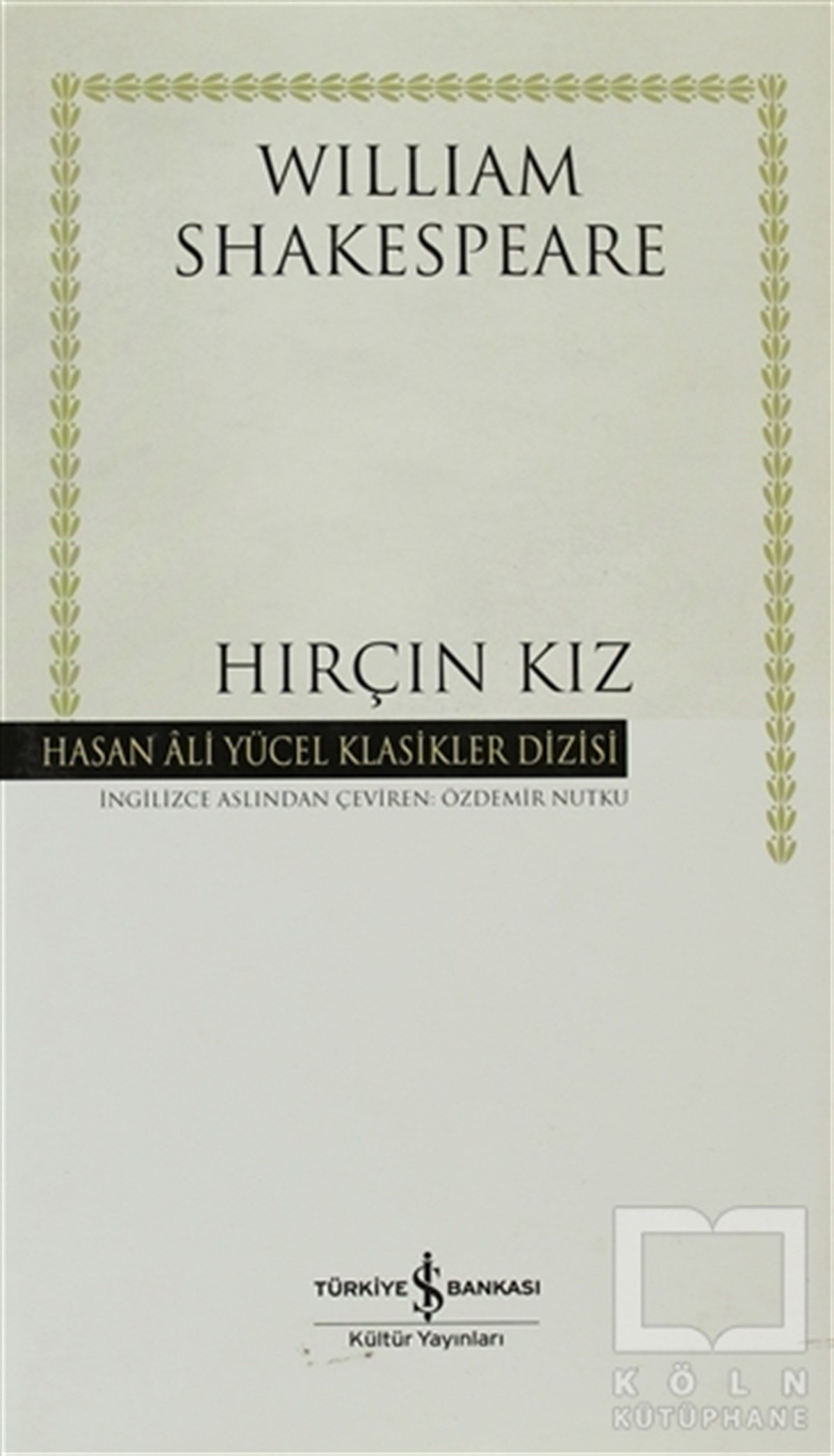 William Shakespeareİngiliz EdebiyatıHırçın Kız