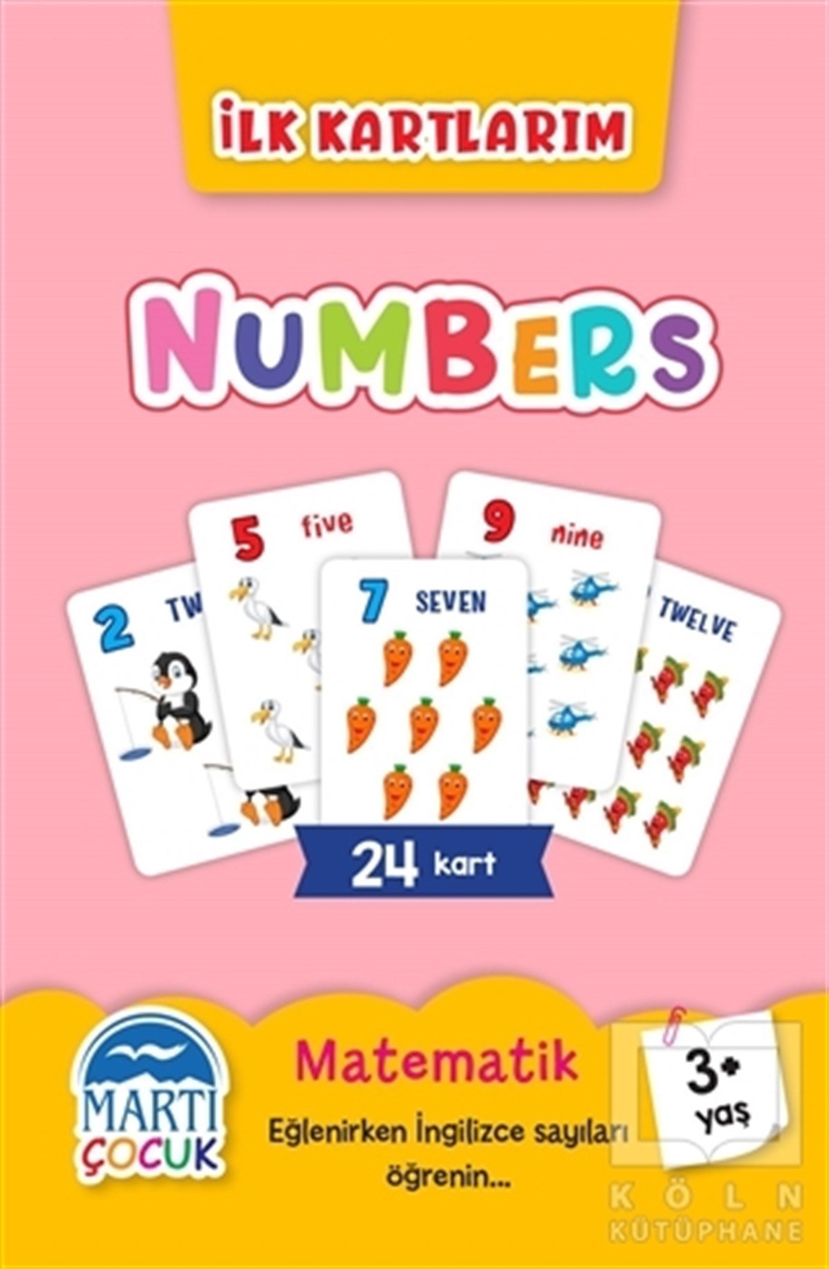 KolektifEtkinlik Kitaplarıİlk Kartlarım - Numbers