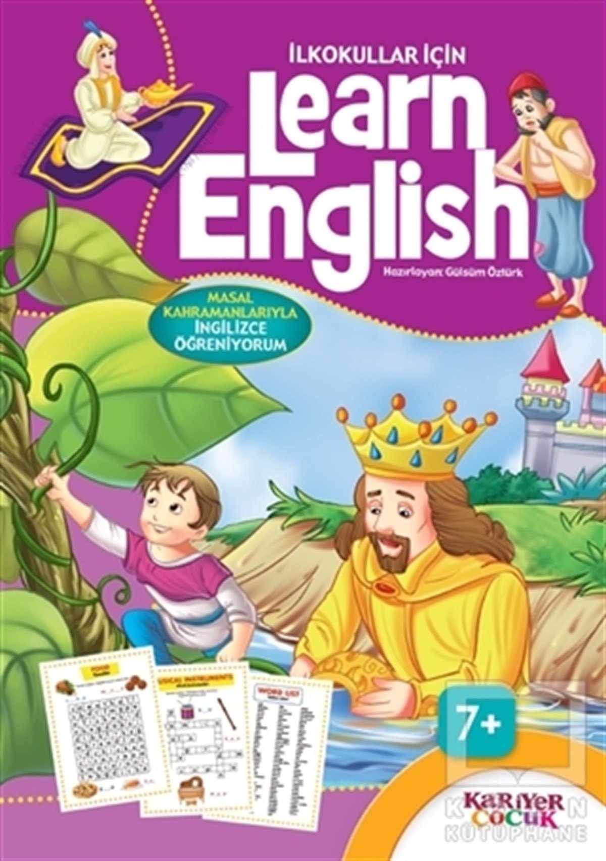 Gülsüm ÖztürkZeka Gelişimiİlkokullar İçin Learn English - Mor