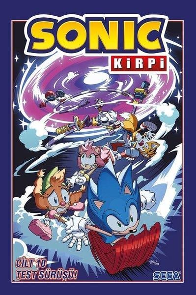 Evan StanleyÇocuk Gençlik RomanlarıKirpi Sonic Cilt 10 - Test Sürüşü!