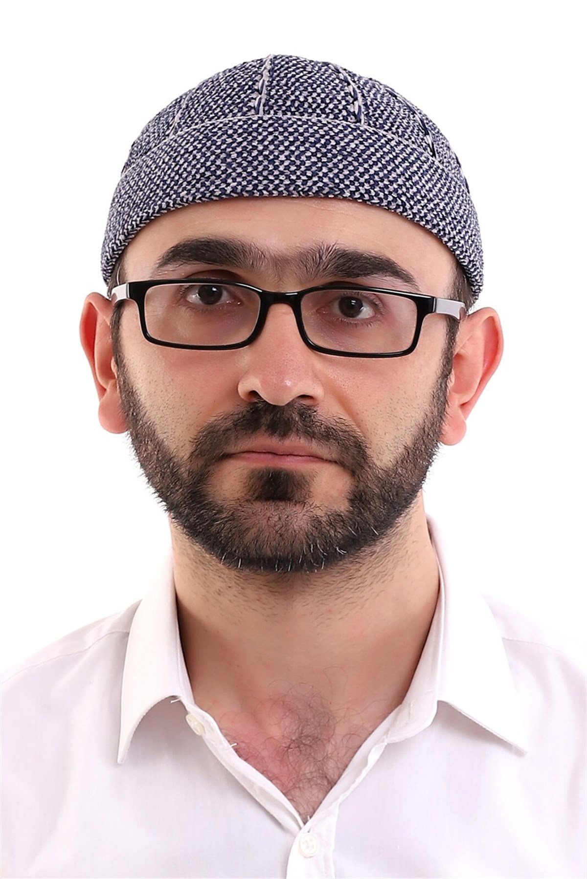Kışlık Yün Takke - Lacivert
