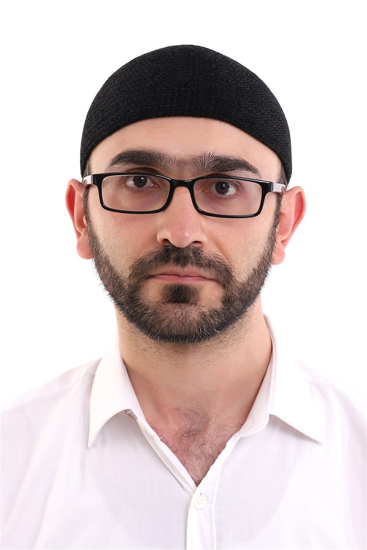 Kışlık Yün Takke- Koyu Siyah