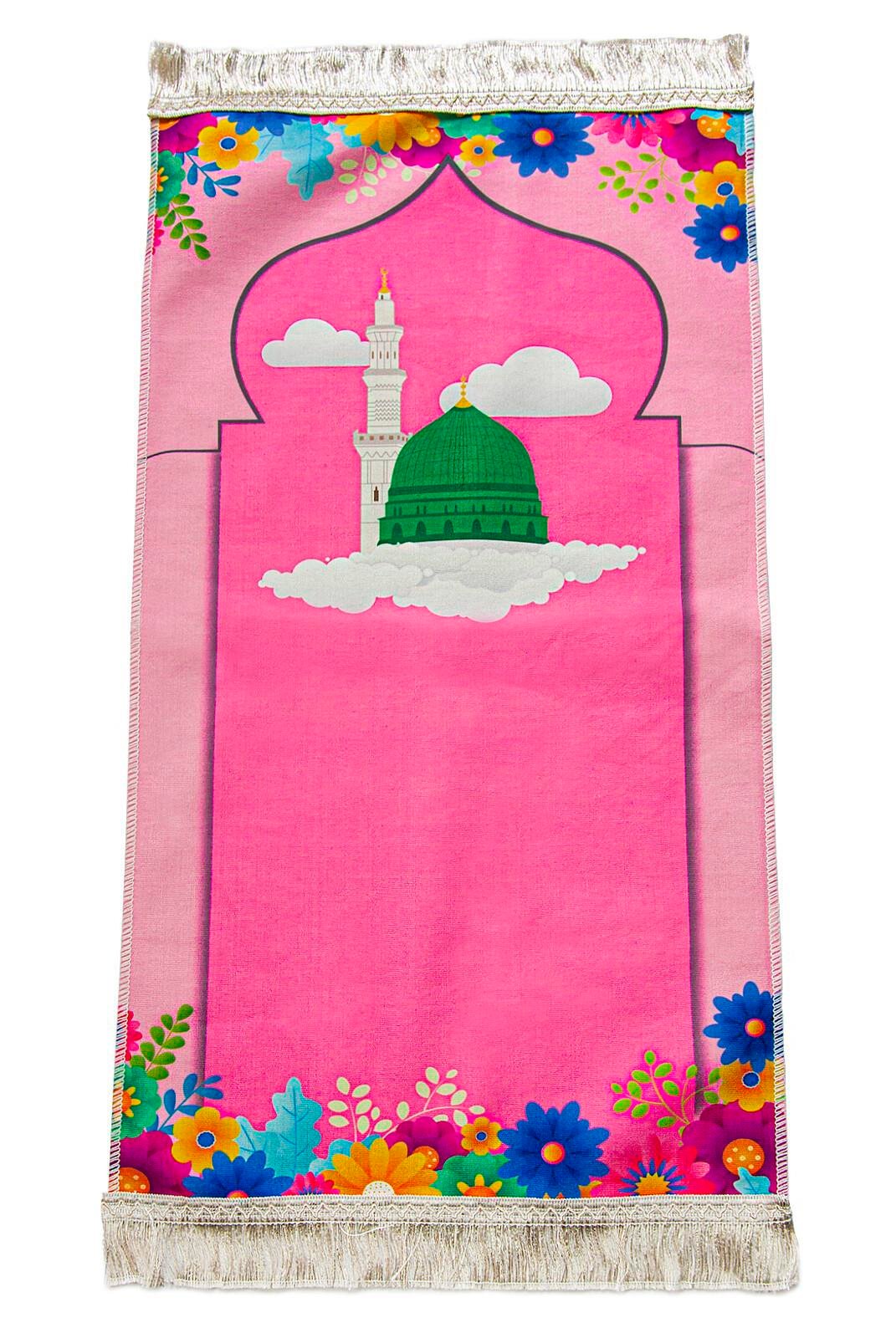 Kızımın İbadet Seti - Namaza İlk Adım Set - Pembe