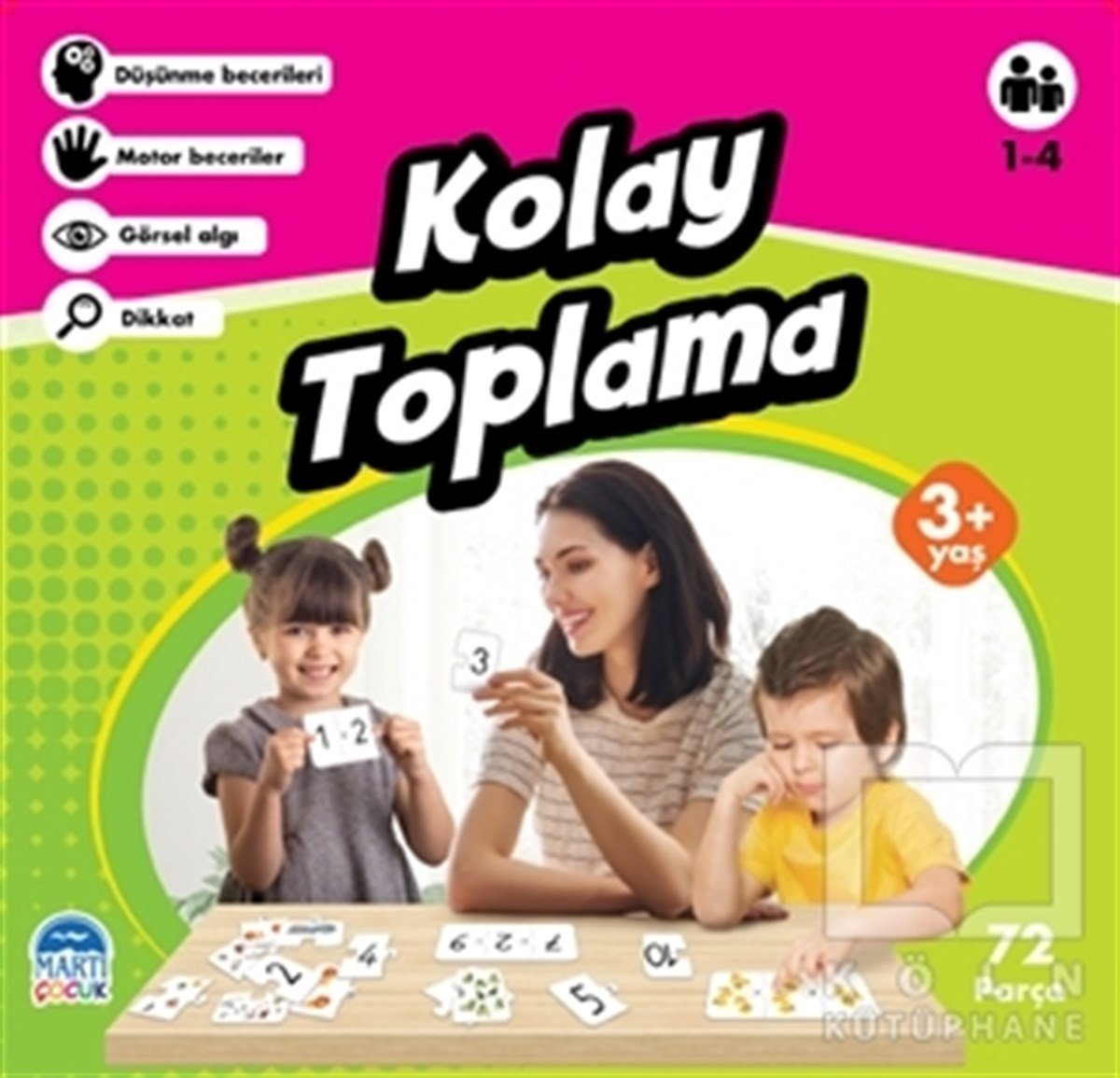 Kolay Toplama - Eğitici Yapboz