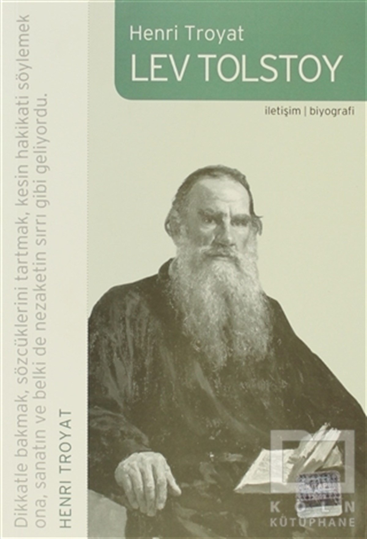 Henri TroyatBiyografi & Otobiyografi KitaplarıLev Tolstoy