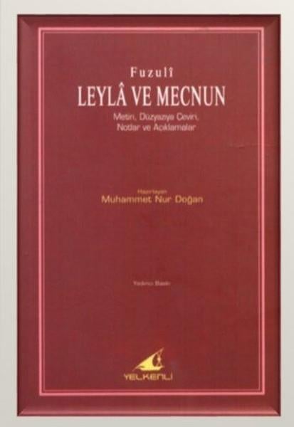 FuzuliTürkçe Şiir KitaplarıLeyla ve Mecnun