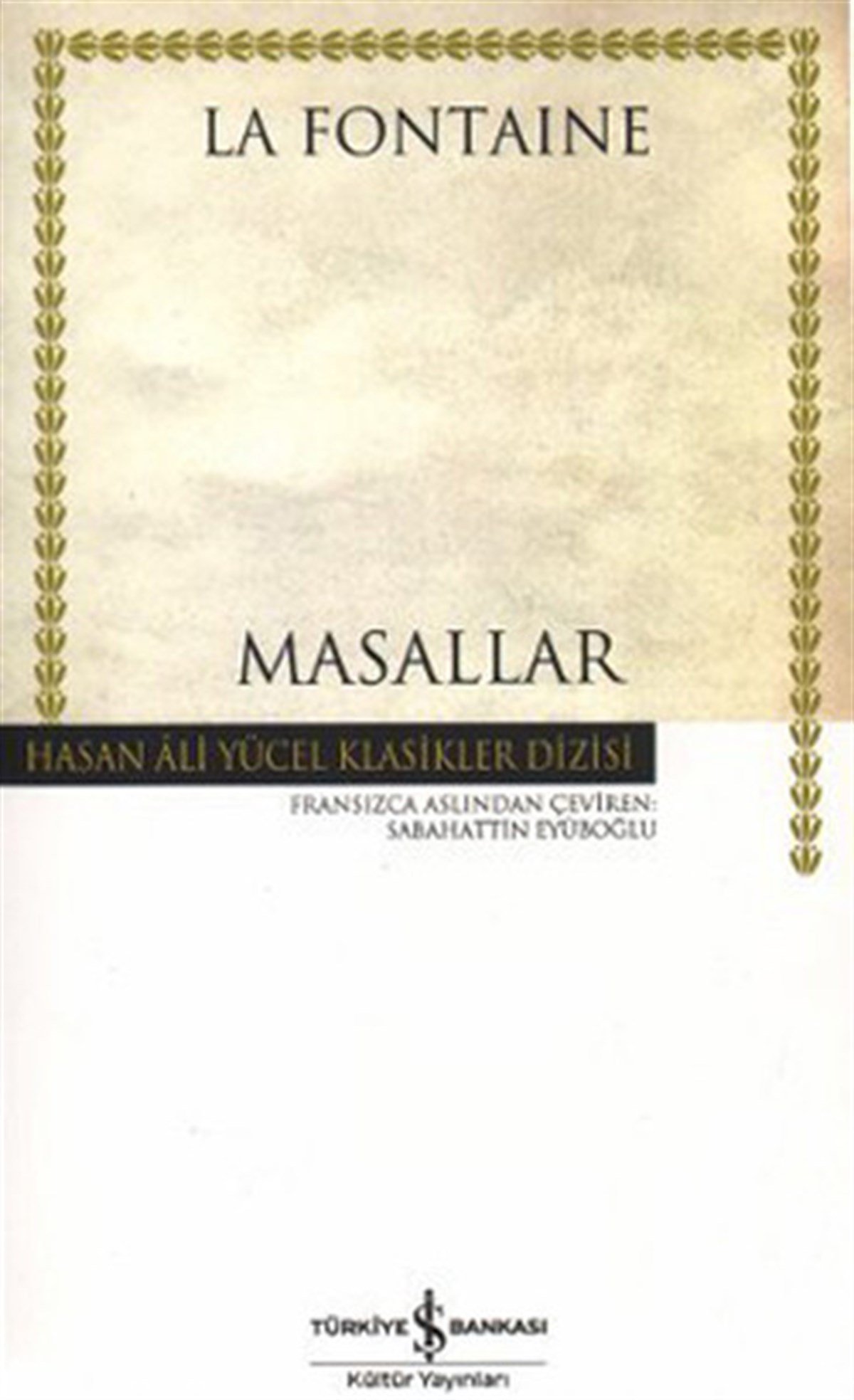 Jean de la FontaineDünya KlasikleriMasallar - Hasan Ali Yücel Klasikleri