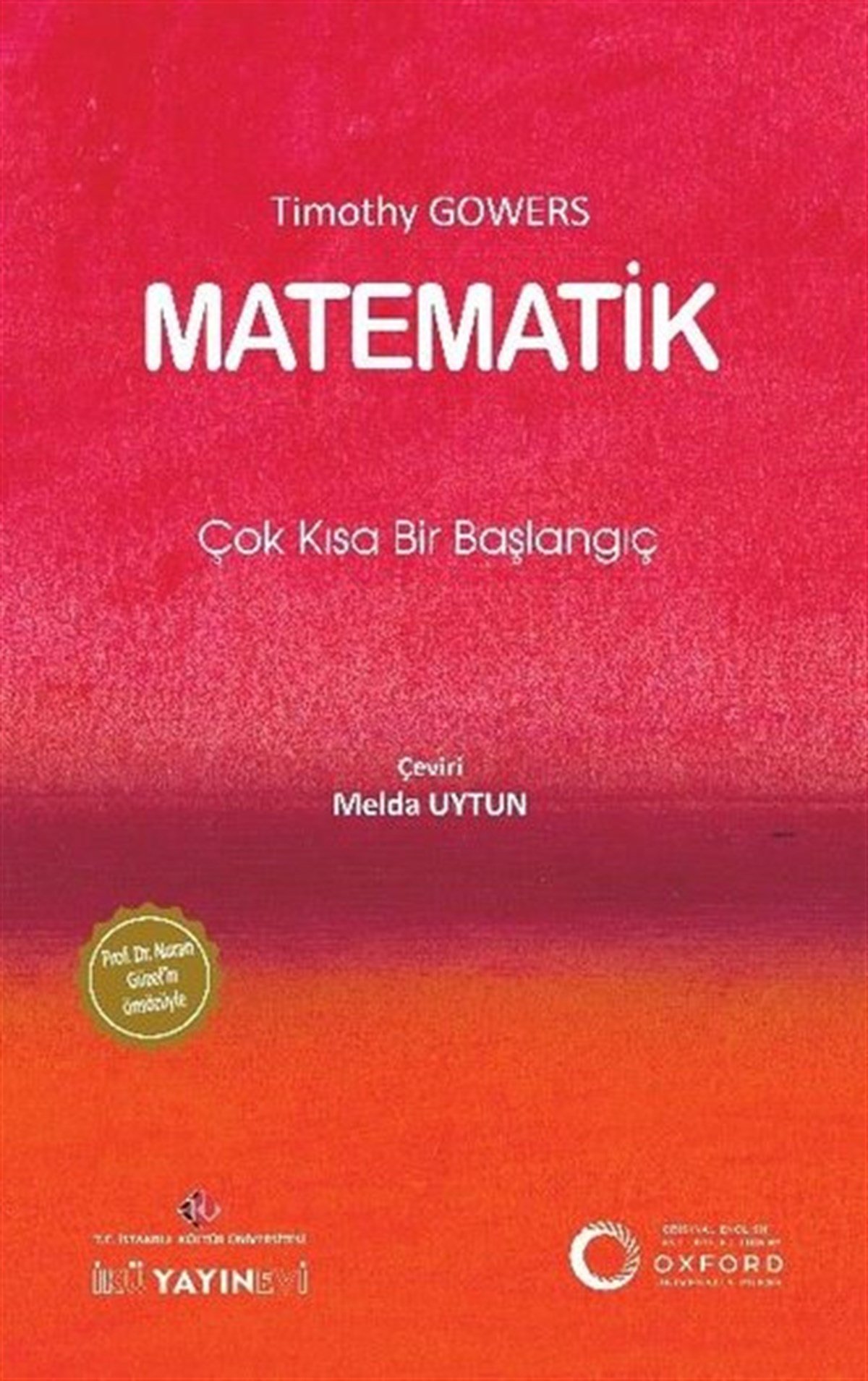 Timothy GowersMatematik KitaplarıMatematik: Çok Kısa Bir Başlangıç