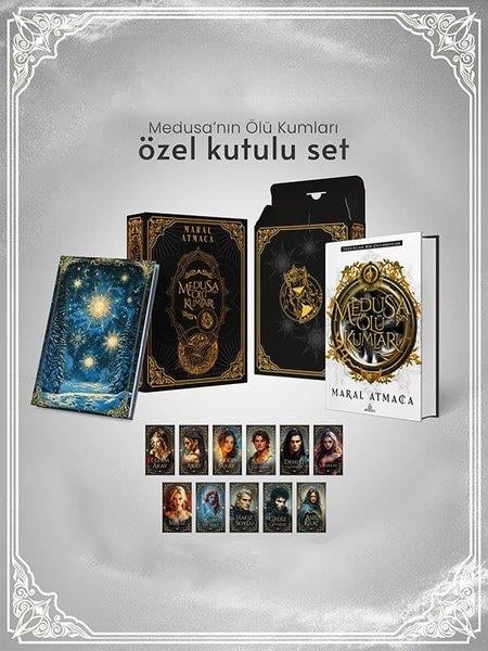 Maral AtmacaDünya RomanMedusa'nın Ölü Kumları Hediyeli Özel Kutulu Set