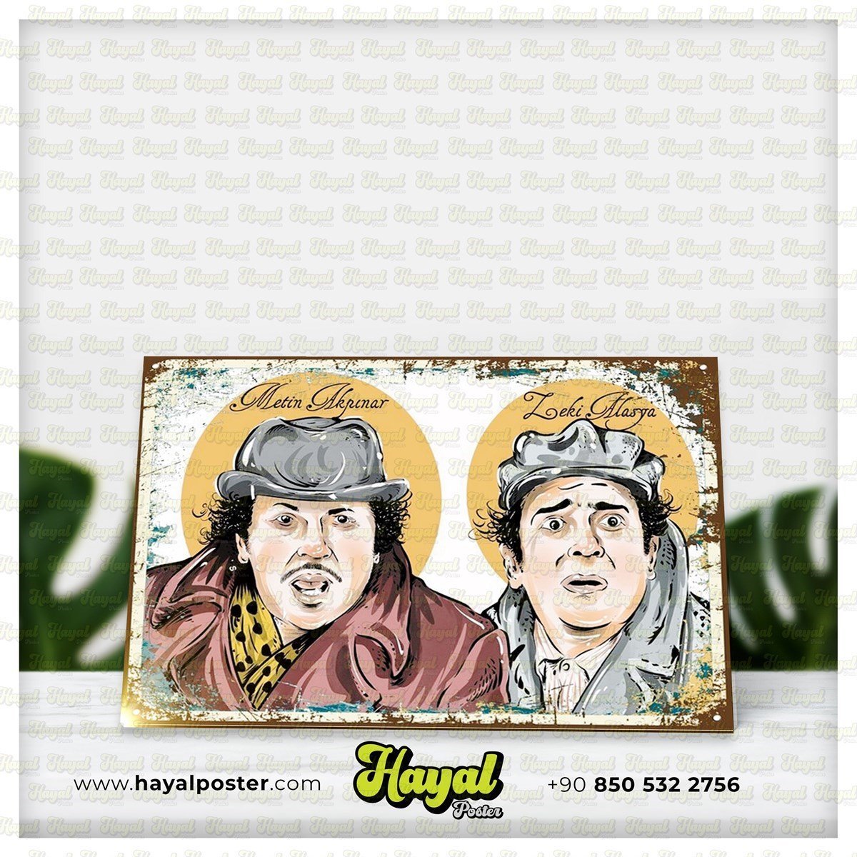 Metin ve Zeki Ahşap Retro