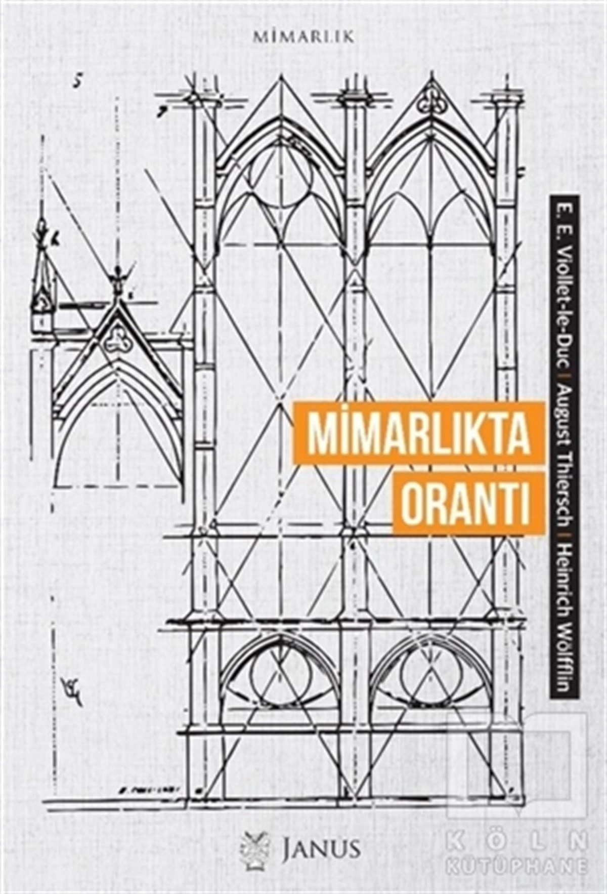 Heinrich WölfflinMimarlıkMimarlıkta Orantı
