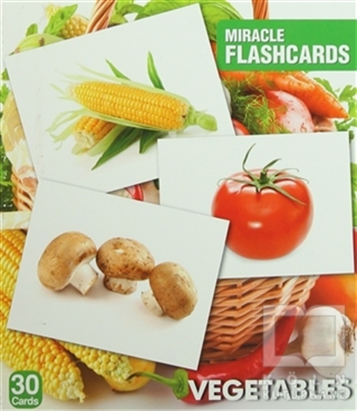 KolektifDil ÖğrenimiMiracle Flashcards - Vegetables