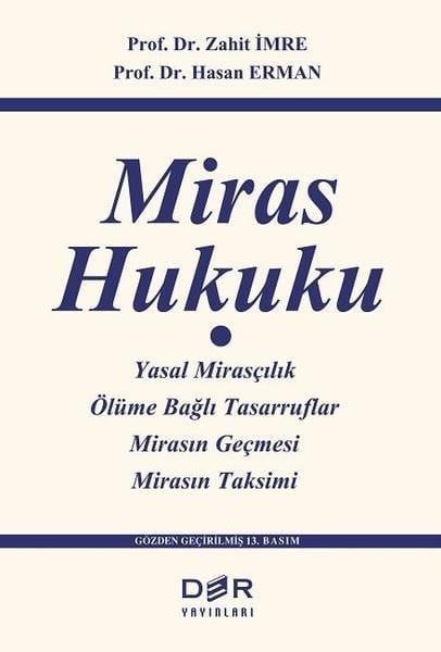 Hasan ErmanHukuk Üzerine KitaplarMiras Hukuku