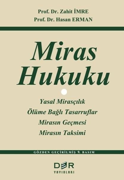 Hasan ErmanHukuk Üzerine KitaplarMiras Hukuku
